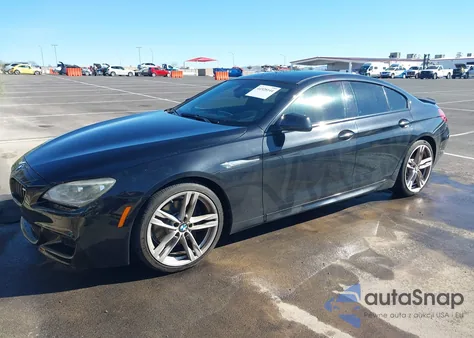 2014 BMW 640I Gran Coupe из США, поврежденный, VIN WBA6A0C57ED317897